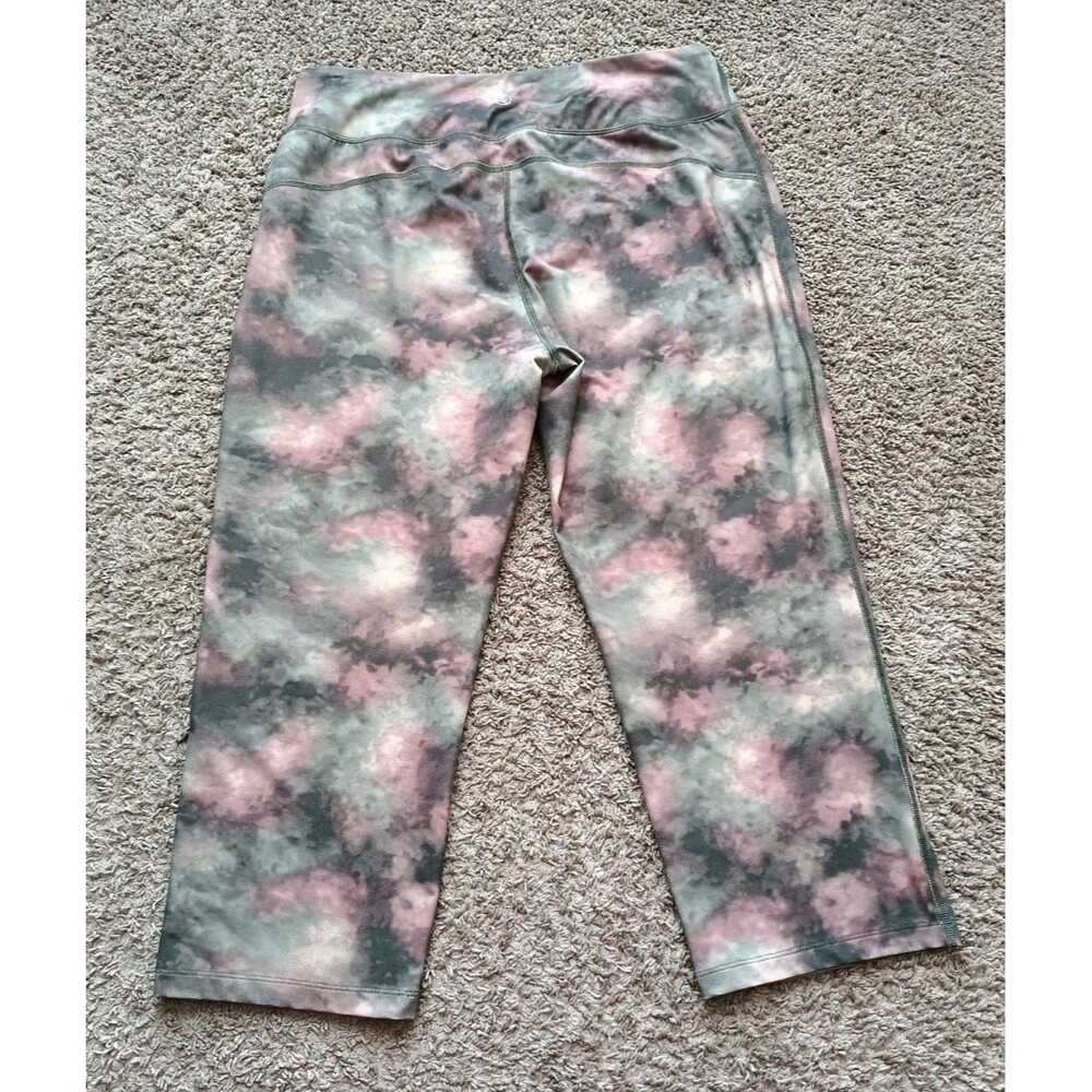Lands’ End Women’s Large 14-16 Stretch Pants Multicolor Compression High Rise - Picture 4 of 6